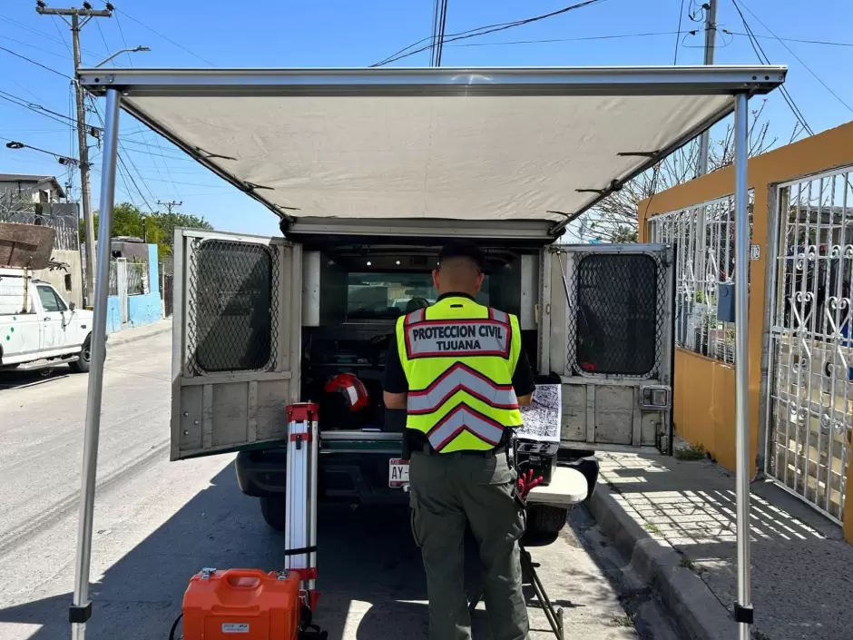 Notifican a 19 viviendas de la colonia S�nchez Taboada por inestabilidad de talud