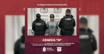 Orden de aprehensi�n contra mujer por robo de veh�culo en Ensenada