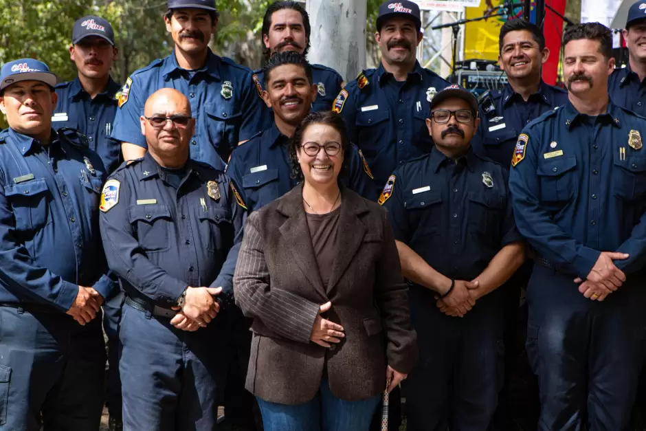Capacitaci�n contra incendios forestales