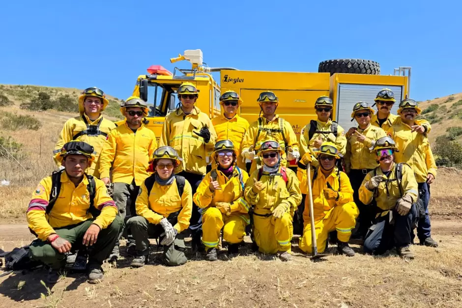 Concluye con �xito curso binacional forestal 2025