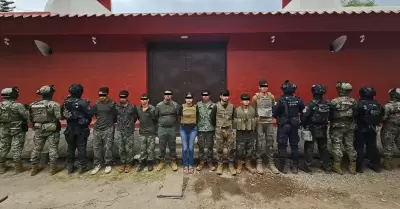 Miembros del CJNG detenidos en Michoac�n