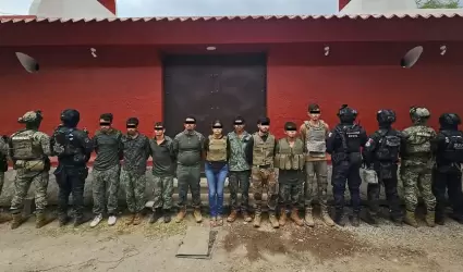 Miembros del CJNG detenidos en Michoac�n