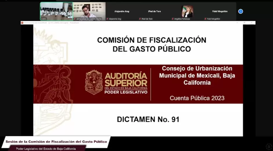 Comisi�n de Fiscalizaci�n