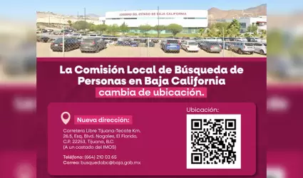 Nueva sede de la Comisi�n Local de B�squeda en Tijuana