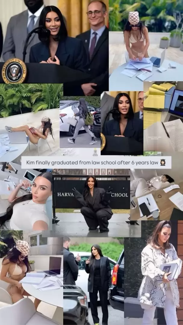 Kim Kardashian est� a poco de convertirse en abogada