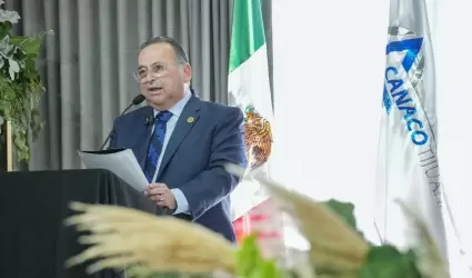 Olivaldo Paz G�mez, presidente de Canaco Tijuana 2025-2026
