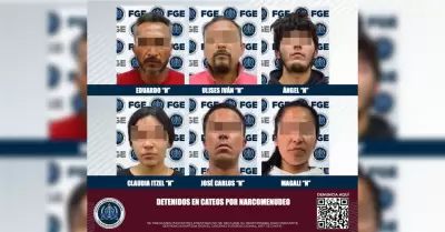 Detenidos en cateos contra narcomenudeo