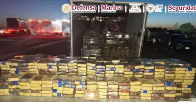 Decomisan cargamento de coca�na en San Luis R�o Colorado