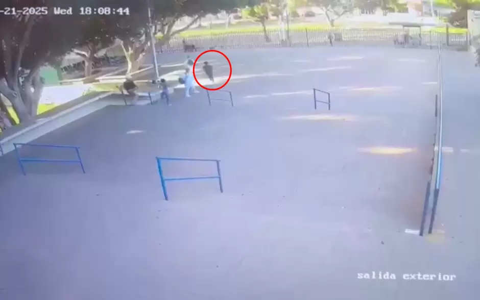Agresor escapa