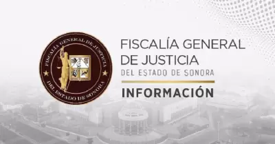 Fiscal�a General de Justicia del Estado de Sonora