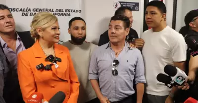 Convenio Fiscal�a de BC con promotora y boxeadores