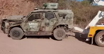 Militares fallecidos en Michoac�n