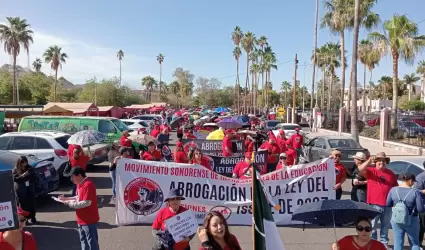 Manifestaci�n de trabajadores de la educaci�n
