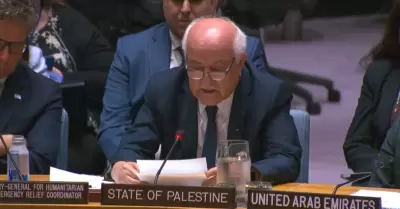 Riyad Mansour, embajador de la Misi�n de Observaci�n de Palestina ante la ONU
