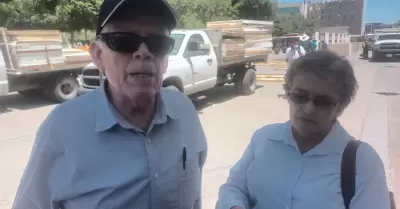 Vecinos de la colonia Centenario