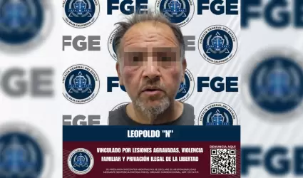 Procesado por lesiones agravadas, violencia familiar y privaci�n ilegal de la li