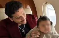 Mam� de Christian Nodal comparte tierno momento con su nieta Inti