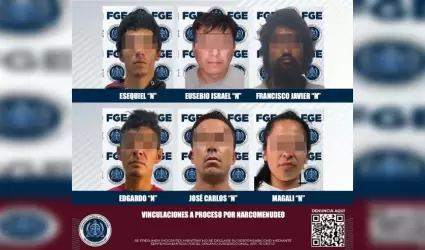 6 detenidos