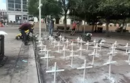 Rehabilitan memorial de ni�os fallecidos en la Guarder�a ABC ubicado en la plaza Zaragoza