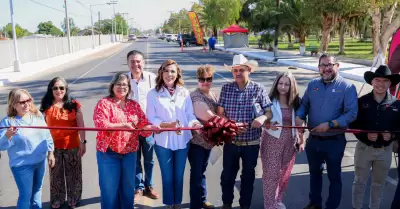 Obras de pavimentaci�n carretera zona prioritaria del Valle de Mexicali