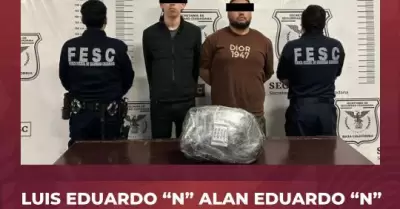 Incautan casi 12 kilogramos de metanfetamina en Tijuana