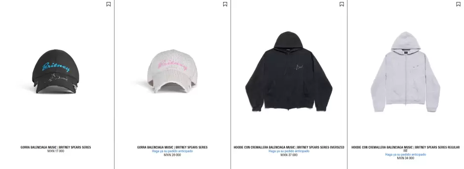 Colecci�n Britney Spears x Balenciaga