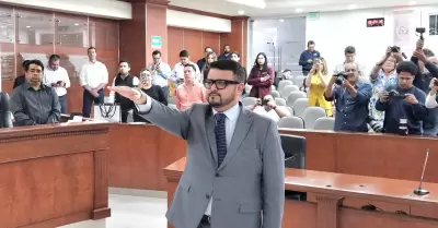 Ra�l Guzm�n, titular de la Fiscal�a Especializada en Delitos Electorales.