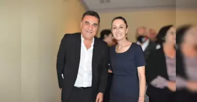 Ruiz Uribe y Claudia Sheinbaum
