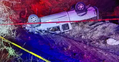 Tr�gico accidente ocurrido en la carretera a Mazat�n