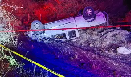 Tr�gico accidente ocurrido en la carretera a Mazat�n