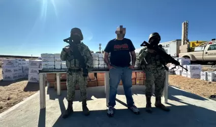 Detenido en SLRC con 500 kilos de coca�na