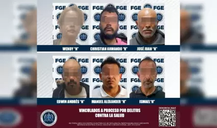 6 detenidos