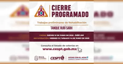 Rehabilitaci�n del tanque Rub� SARH