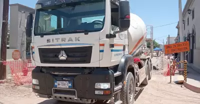 Rehabilitaci�n de la calle Sufragio Efectivo en Hermosillo