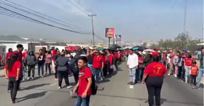 Antorcha Campesina bloque� por dos horas la carretera Tijuana - Tecate