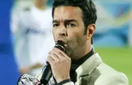 Pablo Montero es captado mal vestido y desali�ado