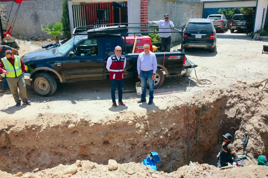 Avanza obra del tanque Rub� SARH, pieza clave en el abasto de agua en Tijuana