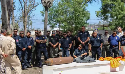 Capacitaci�n en atenci�n a incidentes con hidrocarburos