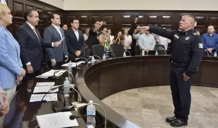 Toma protesta Jes�s Alonso Dur�n Monta�o