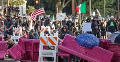 Protestas LA