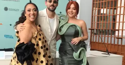 Luis Gerardo M�ndez, Michelle Rodr�guez y Diana Bovio