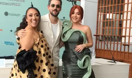 Luis Gerardo M�ndez, Michelle Rodr�guez y Diana Bovio