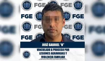 Vinculado a proceso de sujeto por lesiones agravadas y violencia familiar