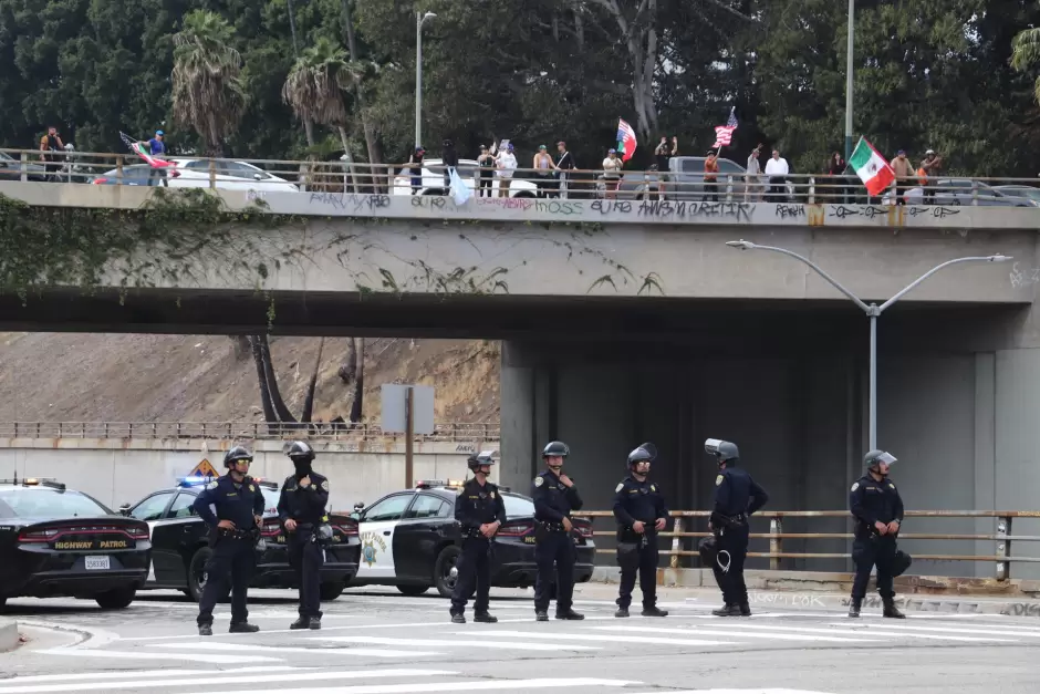 Protestas en Los �ngeles