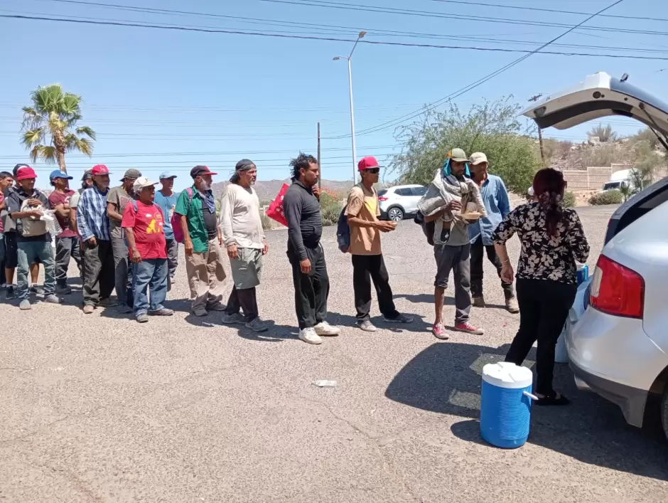 Apoyo a migrantes y personas vulnerables