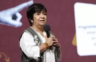 Rosa Icela Rodr�guez, secretaria de Gobernaci�n, encabeza la ma�anera del pueblo