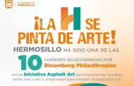 Hermosillo, una de las 10 ciudades de Am�rica del Norte en la Asphalt Art Initiative