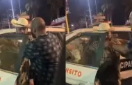 FGJE investiga robo de patrulla de la Polic�a Municipal