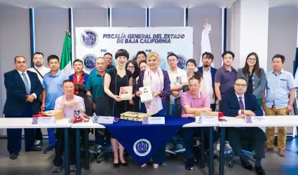 Reuni�n con el Consulado General de China en Tijuana