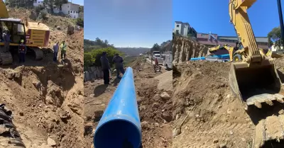 Atienden fuga de agua potable en acueducto Herrera-La Misi�n